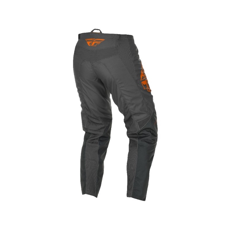 Pantaloni de motocross FLY Racing F-16 2021 gri-portocaliu 2021