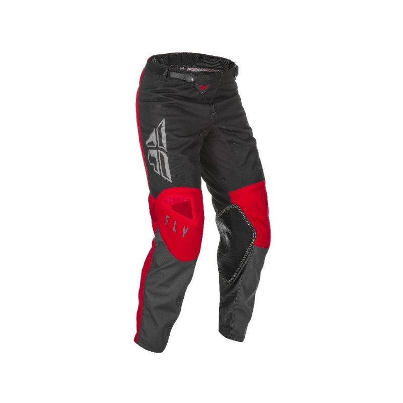 Pantaloni de motocros FLY Racing Kinetic K121 2021 roșu-gri-negru