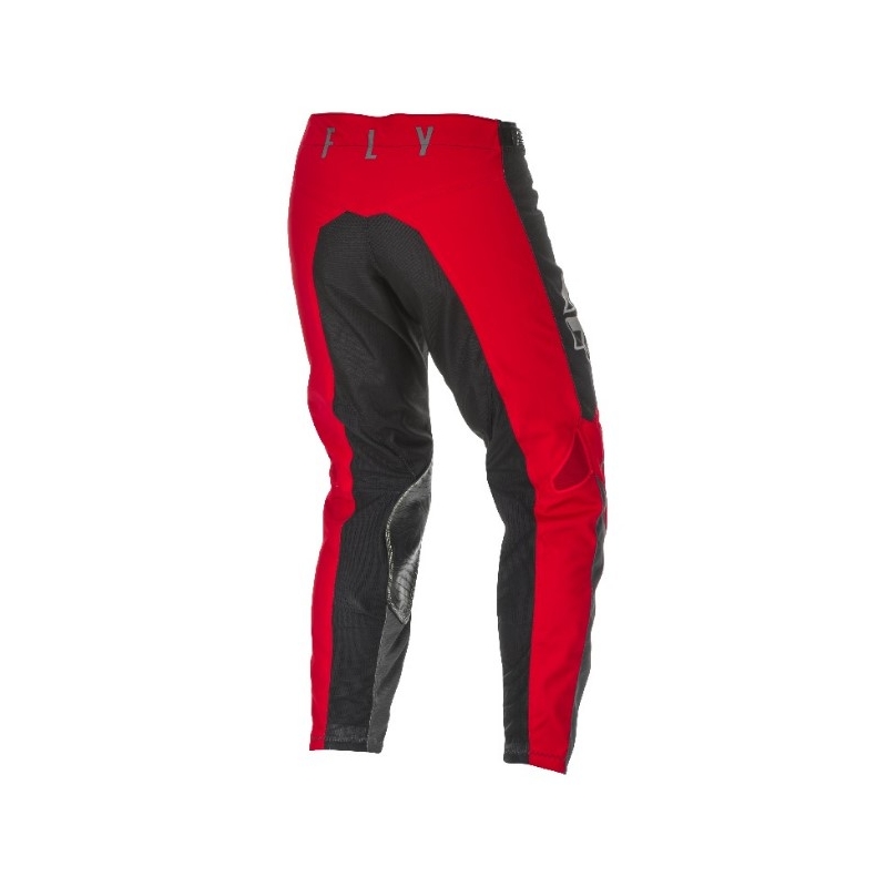 Pantaloni de motocros FLY Racing Kinetic K121 2021 roșu-gri-negru