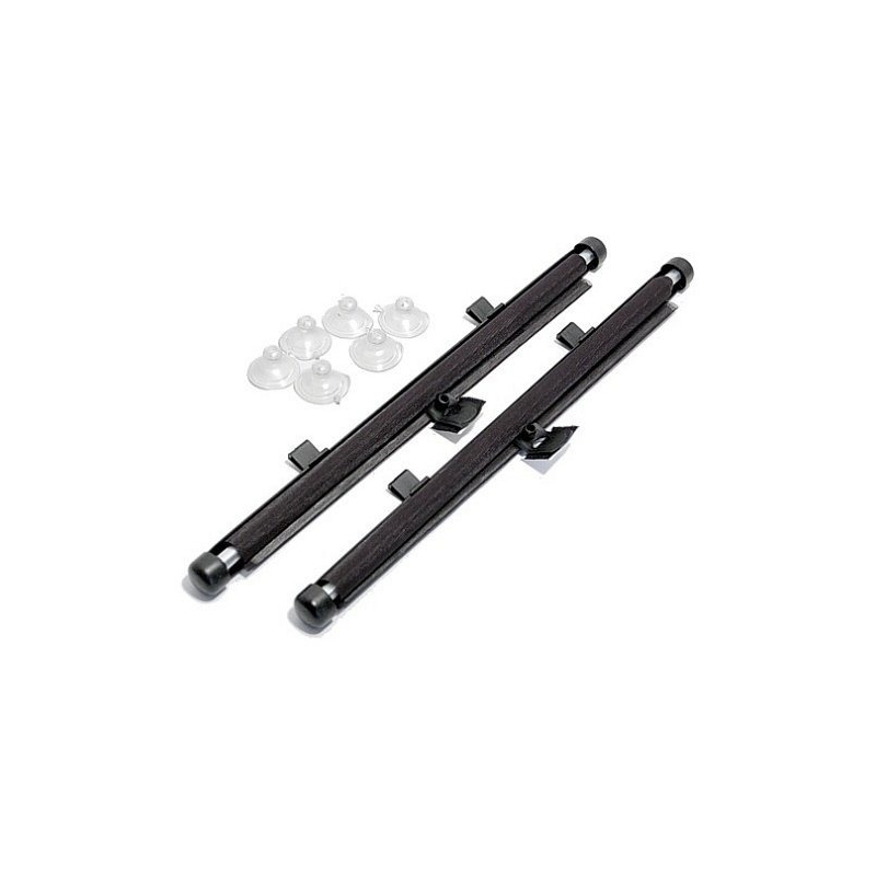 Jaluzele 2x42cm cu ventuze de aspirație cu blocare