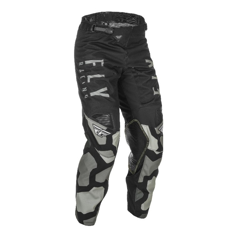 Pantaloni de motocros FLY Racing Kinetic K221 2021 negru-gri