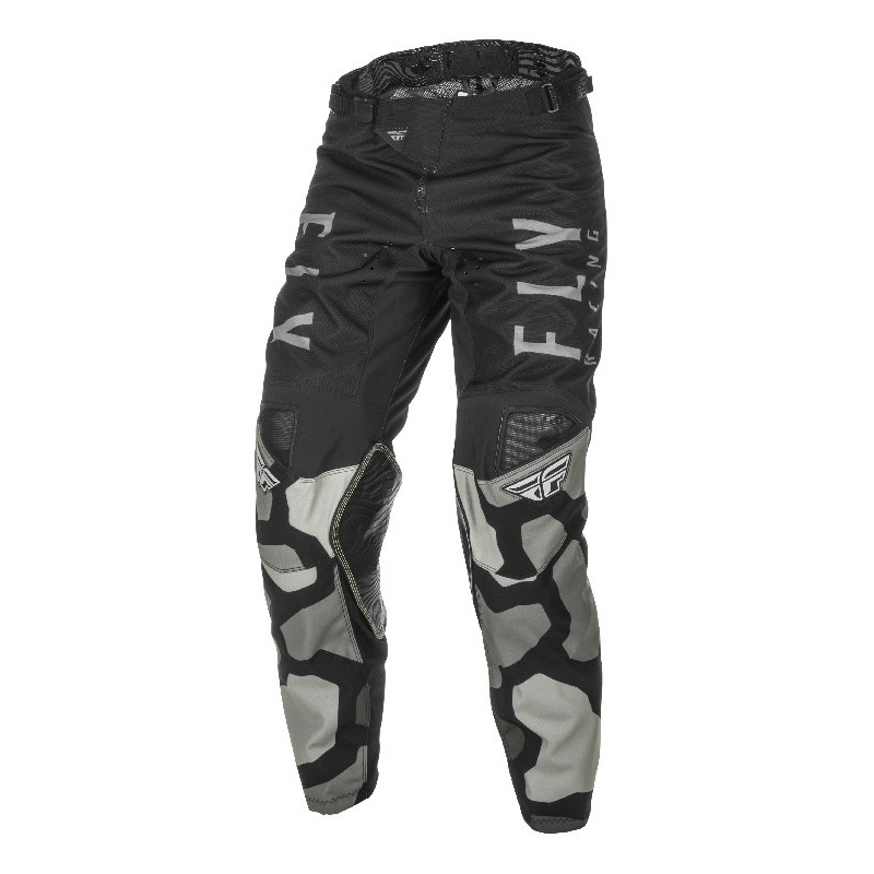 Pantaloni de motocros FLY Racing Kinetic K221 2021 negru-gri