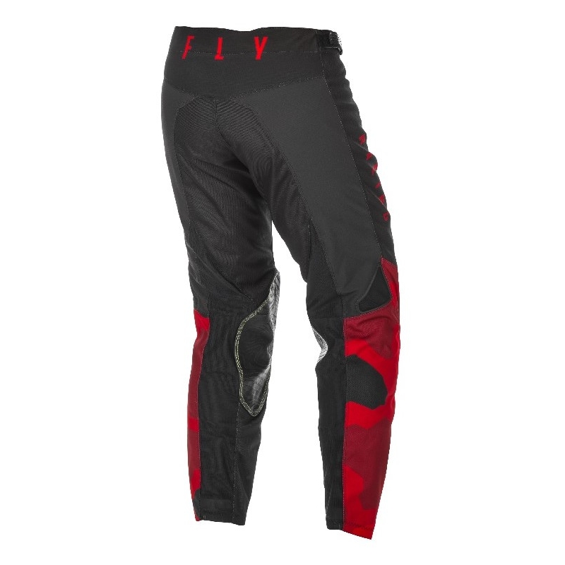 Pantaloni de motocross FLY Racing Kinetic K221 2021 roșu și negru