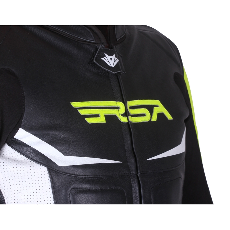 Salopetă bărbătească RSA Blade negru-alb-galben fluo lichidare