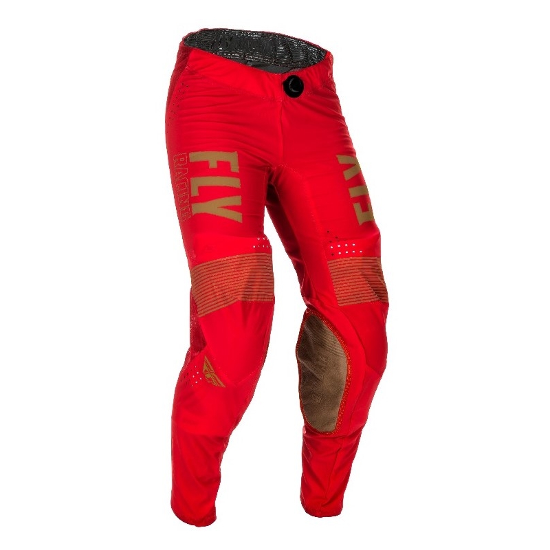Pantaloni de motocros FLY Racing Lite 2021 roșu-verde