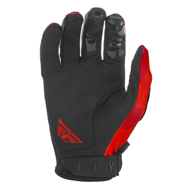 Mănuși de motocros FLY Racing Kinetic K221 roșu-negru