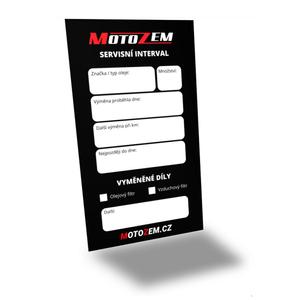 Etichetă de service MotoZem