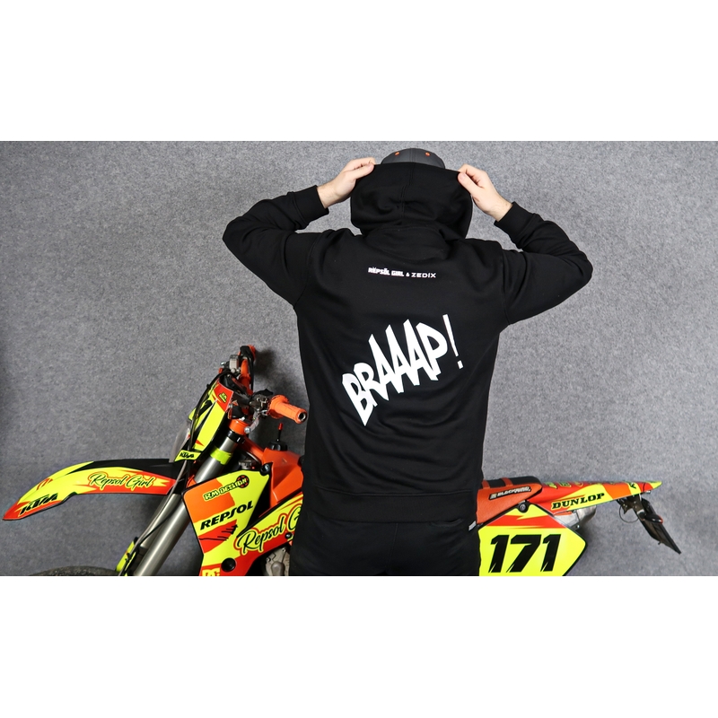Hanorac pentru bărbați SUPERMOTO negru