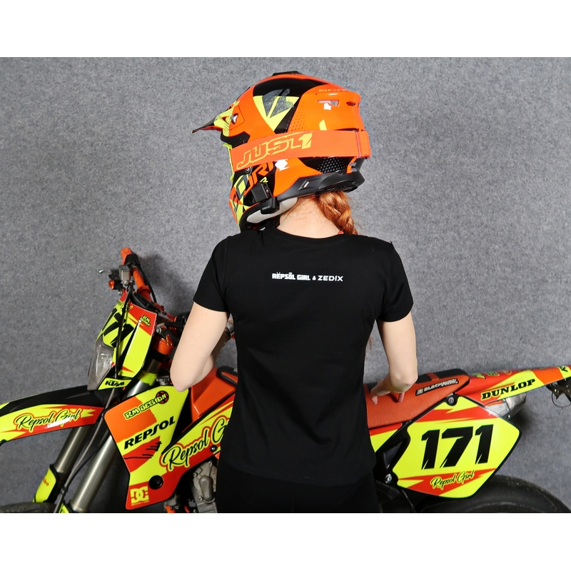 Tricou pentru femei SUPERMOTO negru