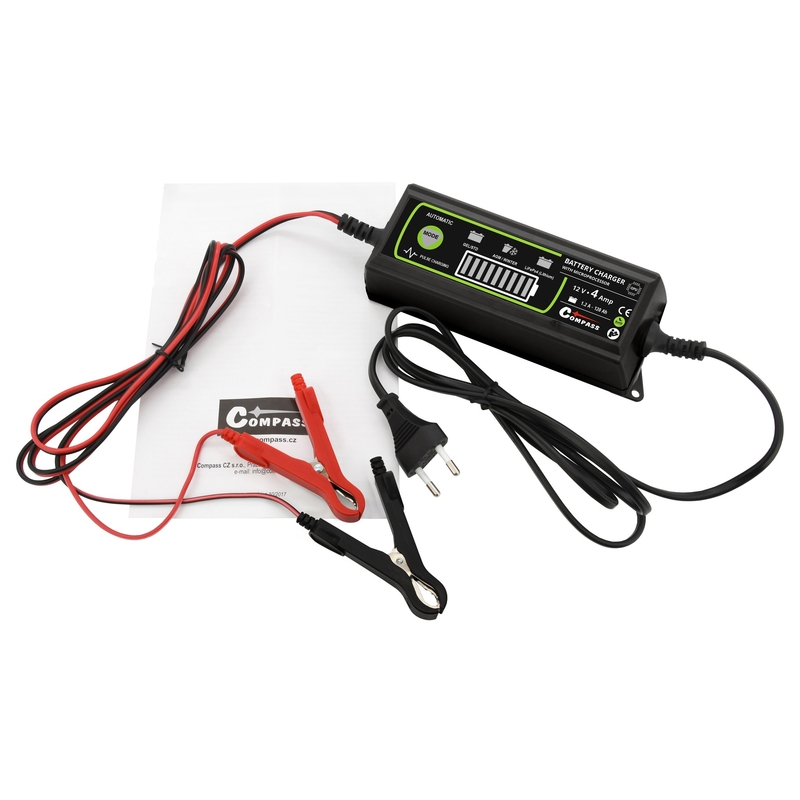 Încărcător de baterii 12V 4Amp PB/GEL/AGM/LiFePO4