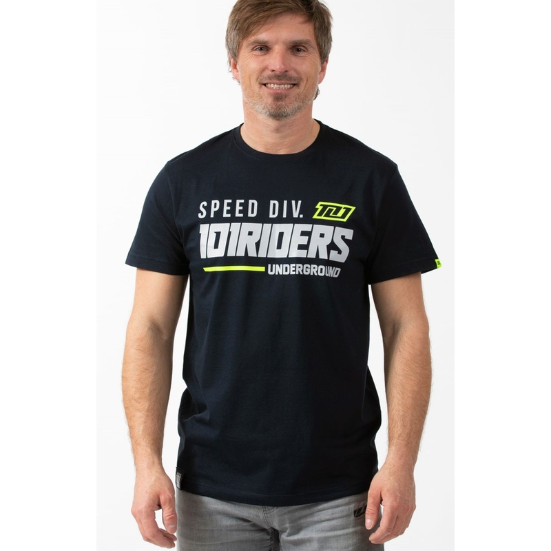 Tricou 101 Riders Total albastru lichidare