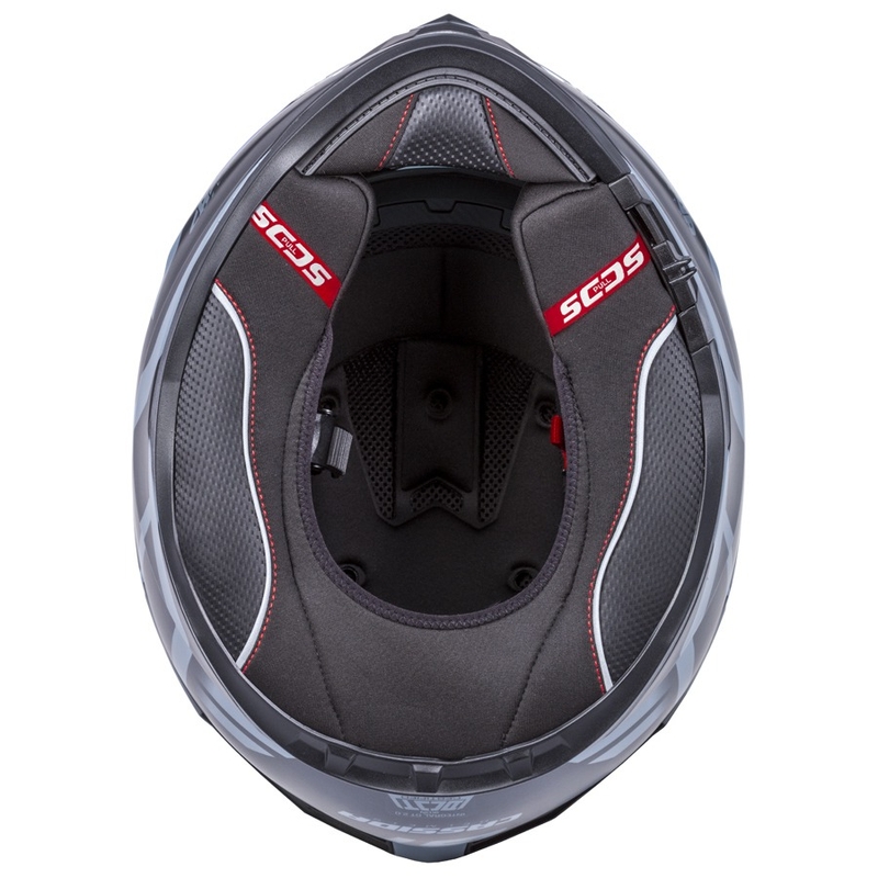 Cască integrală Cassida Integral GT 2.0 Ikon negru-gri lichidare