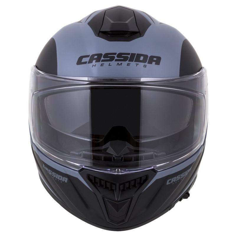 Cască integrală Cassida Integral GT 2.0 Ikon negru-gri lichidare
