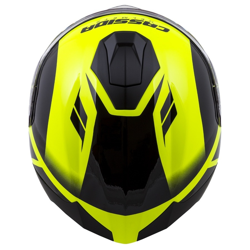 Cască integrală Cassida Integral GT 2.0 Ikon negru-fluo galben