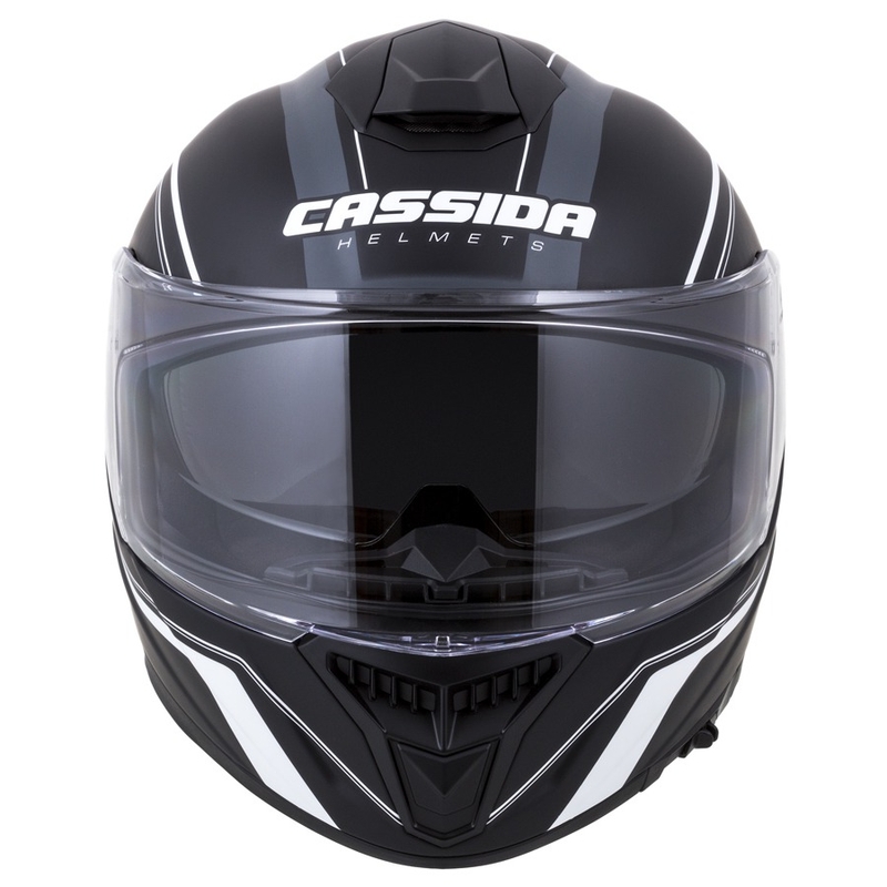 Cască integrală Cassida Integral GT 2.0 Reptyl negru și alb lichidare