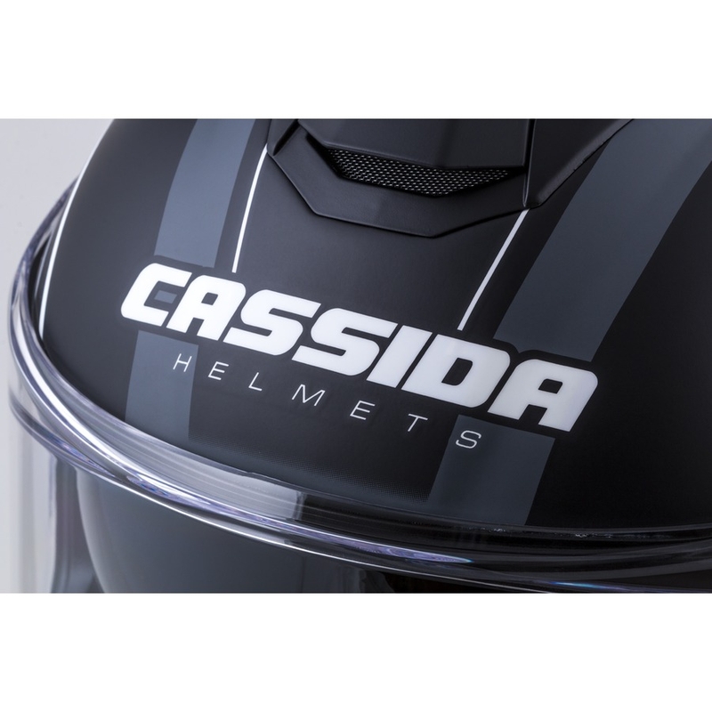 Cască integrală Cassida Integral GT 2.0 Reptyl negru și alb lichidare
