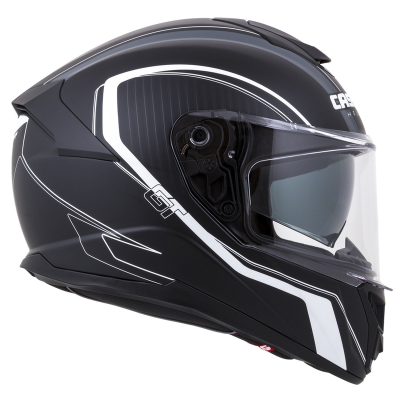 Cască integrală Cassida Integral GT 2.0 Reptyl negru și alb lichidare