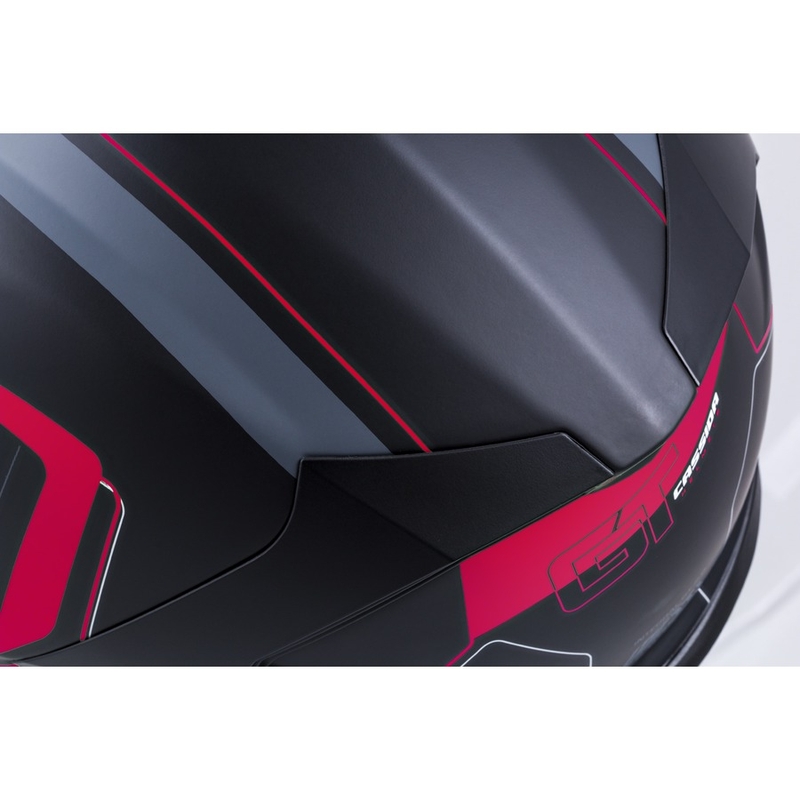 Cască integrală Cassida Integral GT 2.0 Reptyl negru-gri-fluo roșu