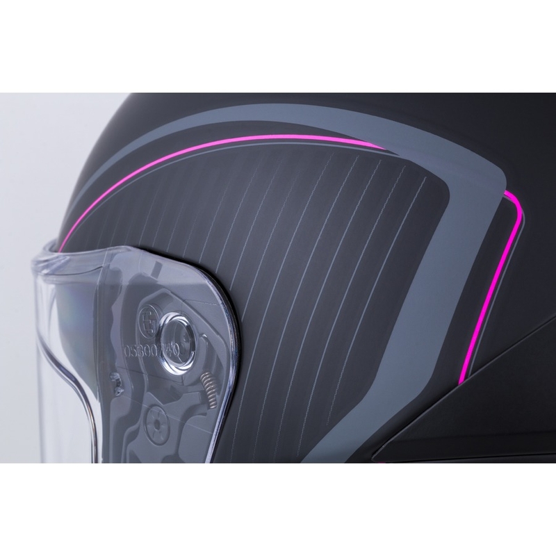 Cască integrală Cassida Integral GT 2.0 Reptyl negru-cenușiu-roz