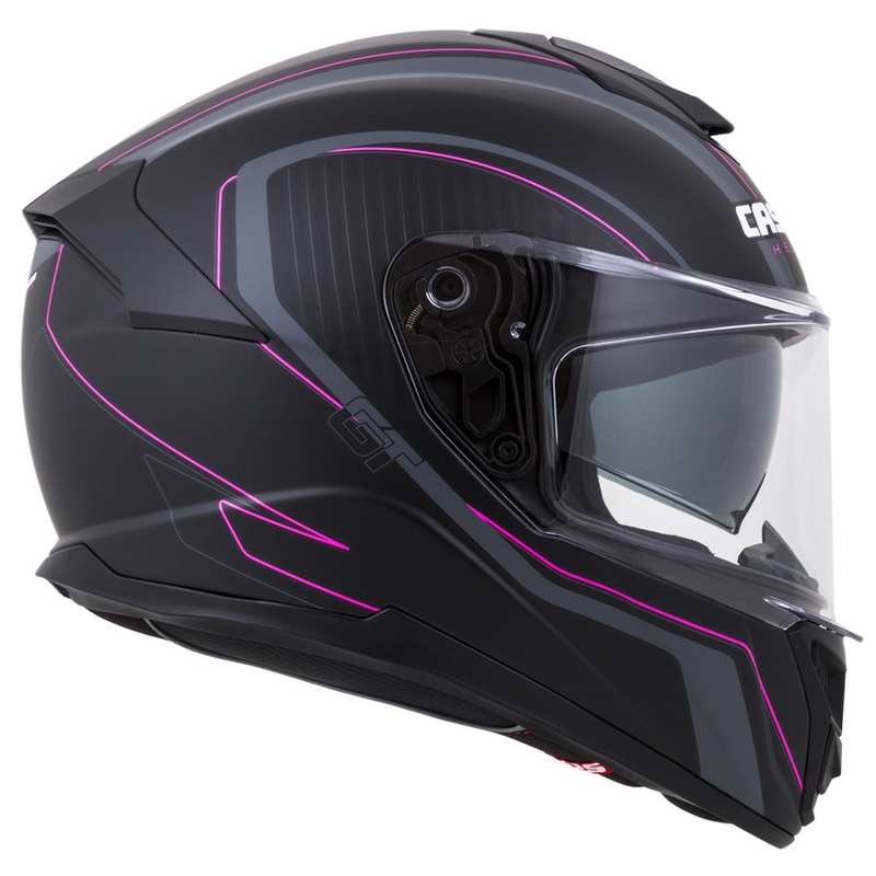 Cască integrală Cassida Integral GT 2.0 Reptyl negru-cenușiu-roz