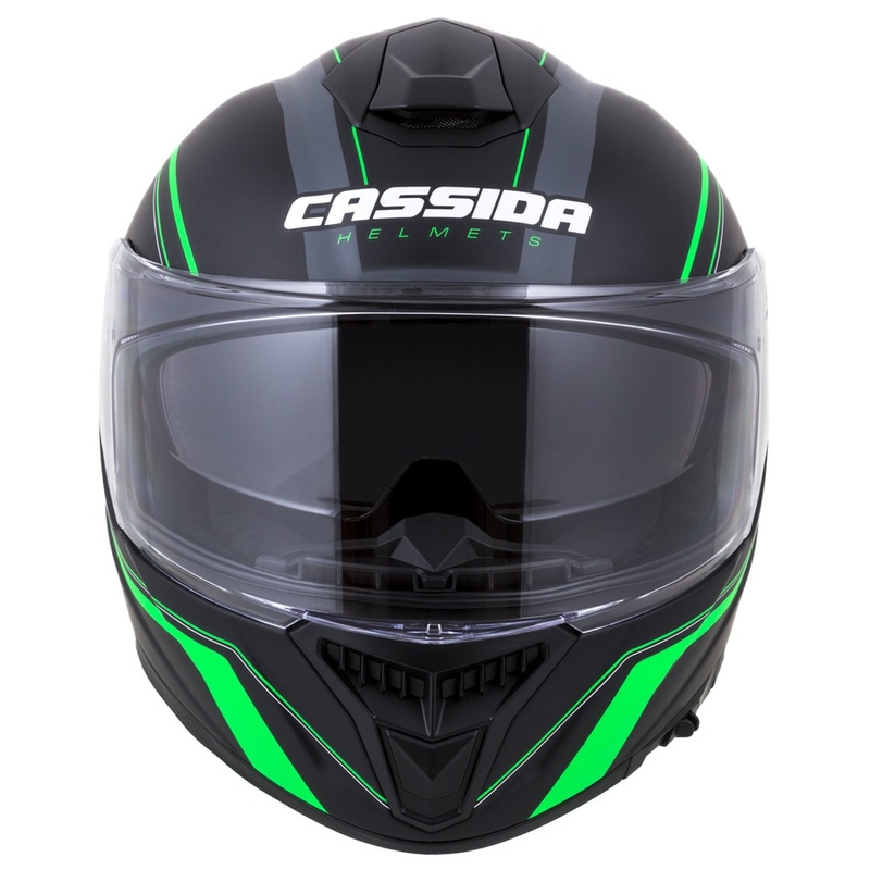 Cască integrală Cassida Integral Integral GT 2.0 Reptyl negru-gri-verde
