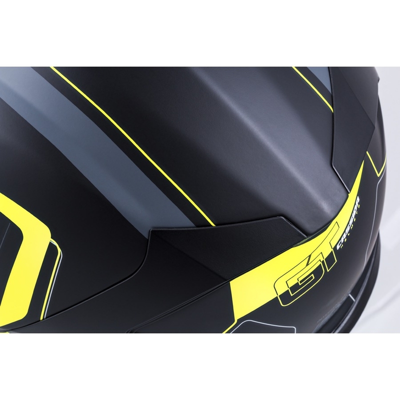 Cască integrală Cassida Integral Integral GT 2.0 Reptyl negru-gri-fluo galben