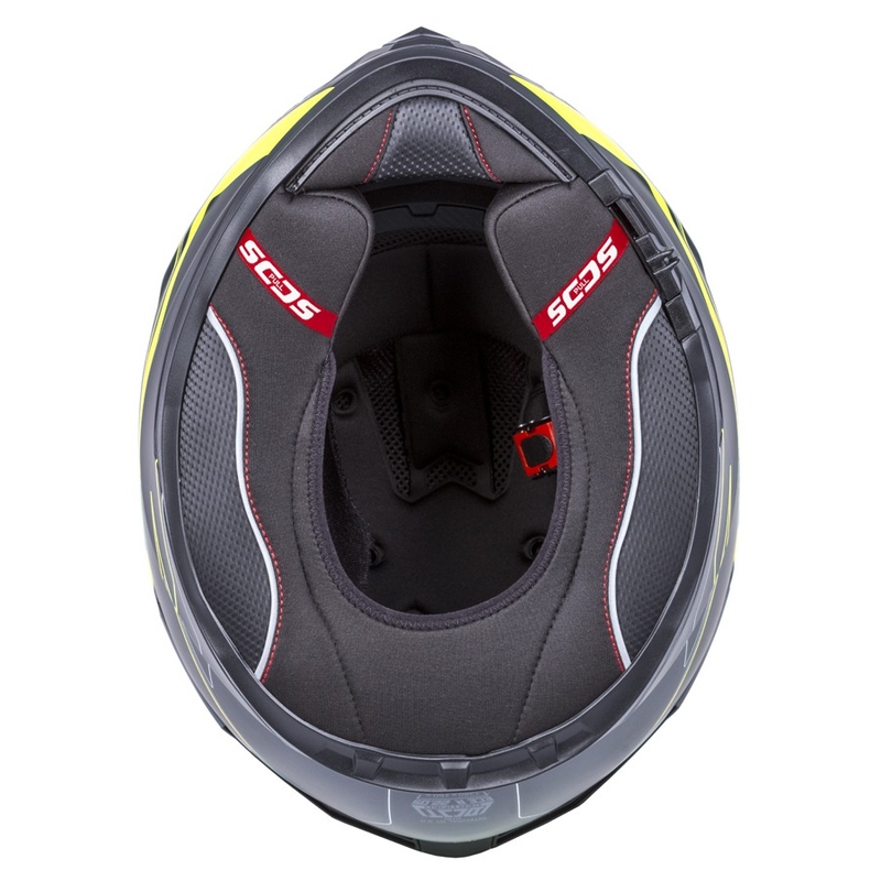 Cască integrală Cassida Integral Integral GT 2.0 Reptyl negru-gri-fluo galben