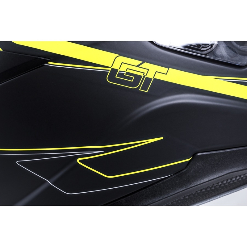 Cască integrală Cassida Integral Integral GT 2.0 Reptyl negru-gri-fluo galben