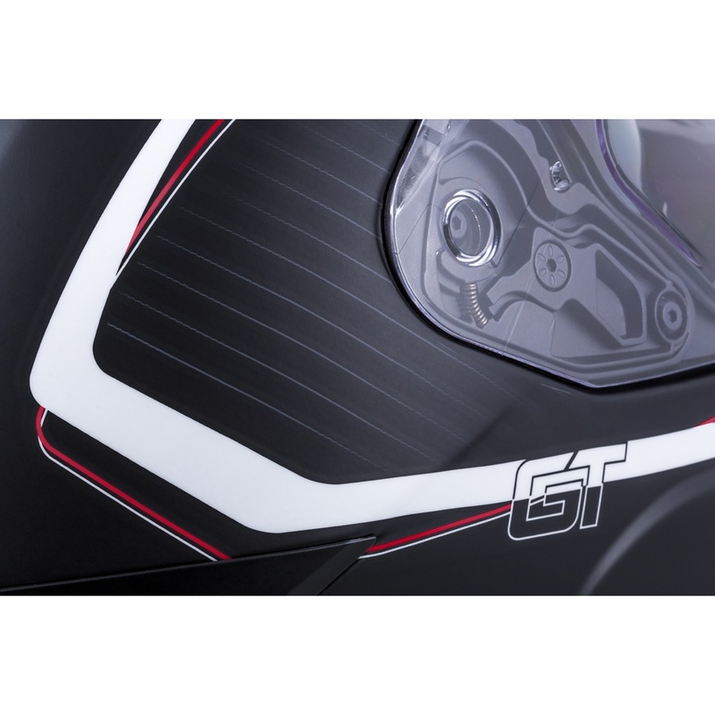 Cască integrală Cassida Integral Integral GT 2.0 Reptyl negru-gri-alb-roșu