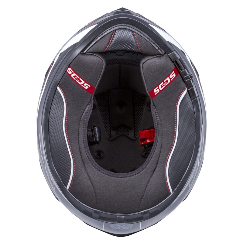 Cască integrală Cassida Integral Integral GT 2.0 Reptyl negru-gri-alb-roșu