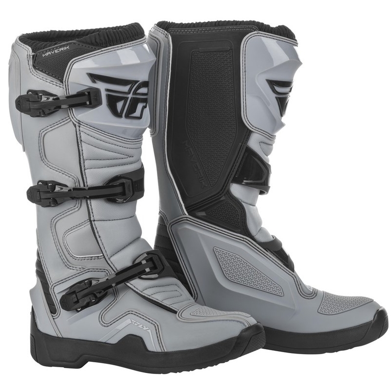Motociclete cizme Fly Racing NEW Maverik gri-negru lichidare