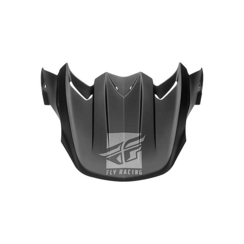FLY Racing F2 cască cu vizieră negru mat