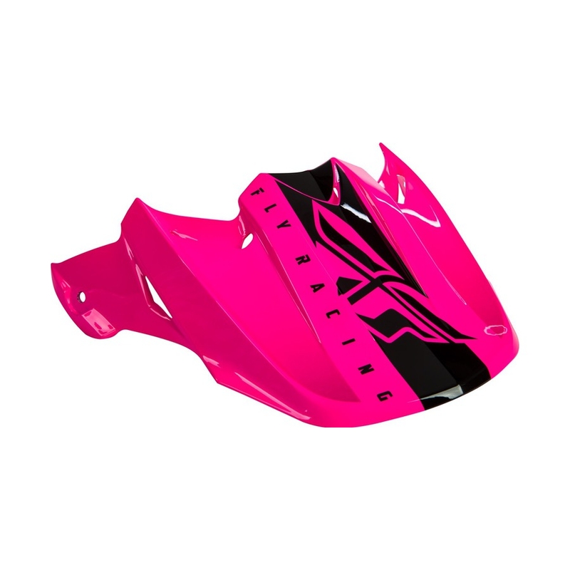 Vizor de cască pentru FLY Racing F2 negru și roz