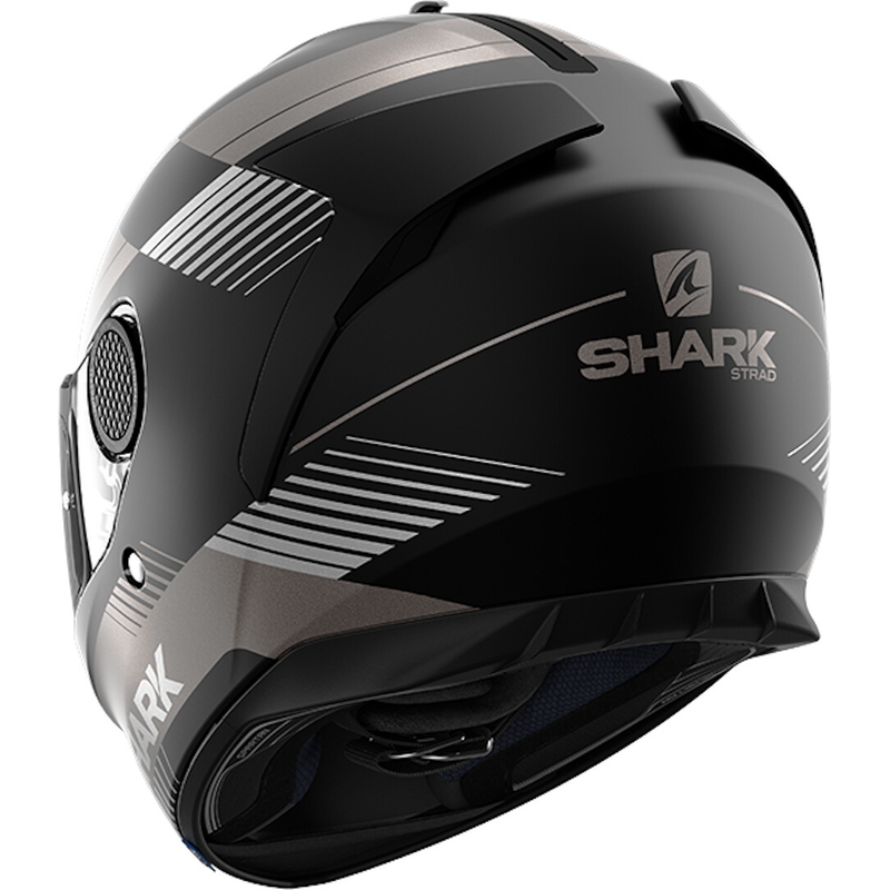 Cască integrală SHARK SPARTAN Strad negru-gri lichidare