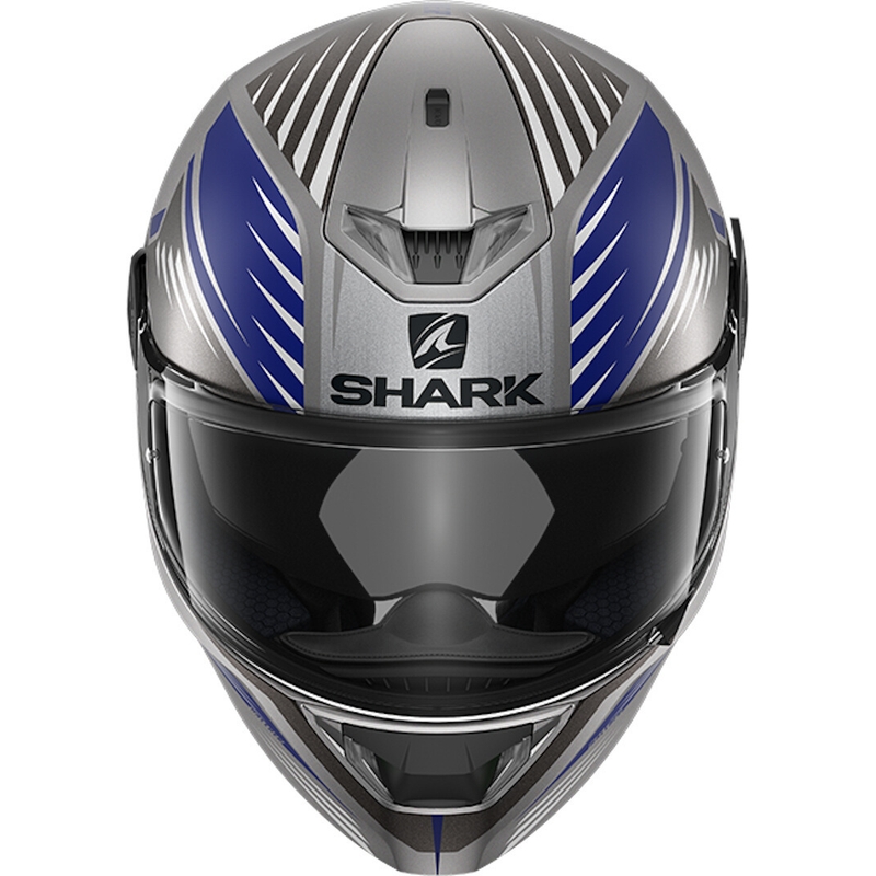 Cască integrală SHARK SKWAL 2 Hallder gri-albastru výprodej lichidare