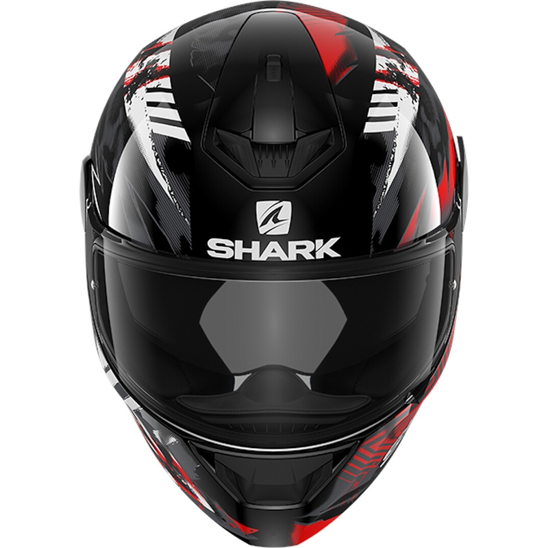 Cască integrală SHARK D-SKWAL 2 Penxa negru-alb-roșu lichidare