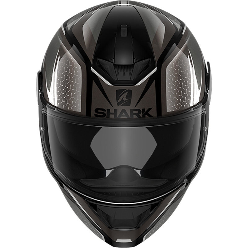Cască integrală SHARK D-SKWAL 2 Daven negru-gri lichidare