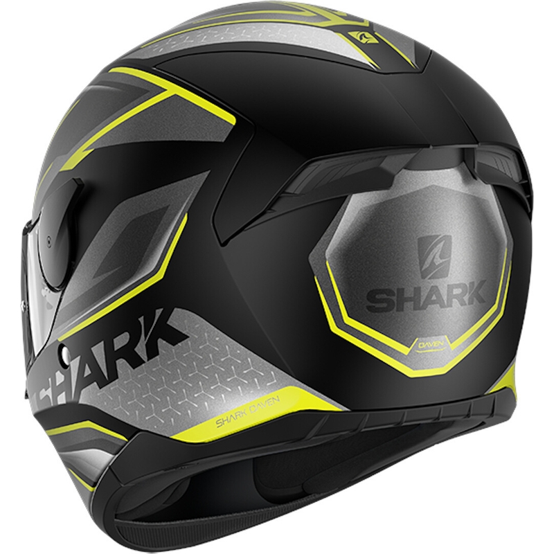 Cască integrală SHARK D-SKWAL 2 Daven negru-gri-galben