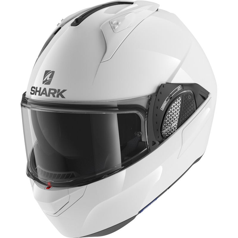 SHARK EVO-GT Cască de protecție albă cu vârf alb