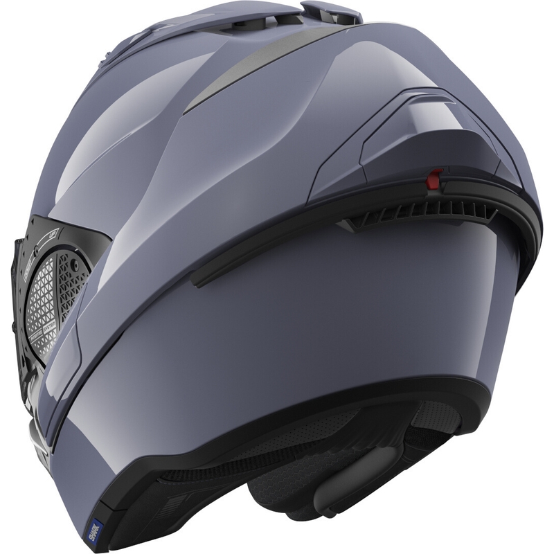 Cască de protecție cu clapetă SHARK EVO-GT Gri alb lucios