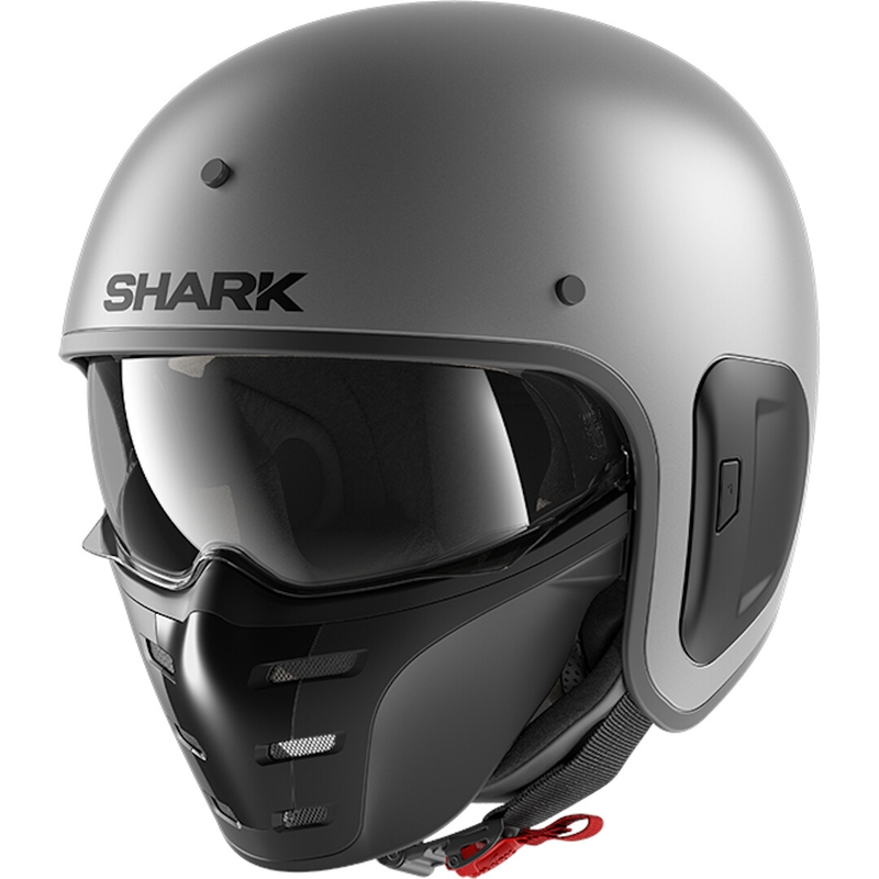Cască deschisă SHARK S-DRAK 2 Blank antracit mat