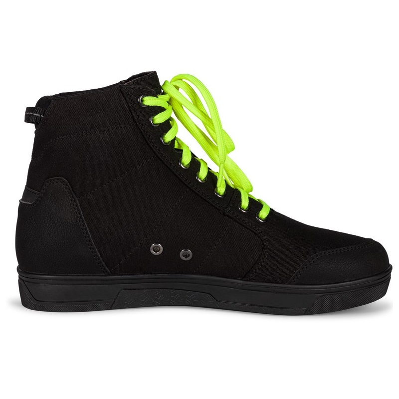 Ghete motociclete Ozone Town negru-galben fluo