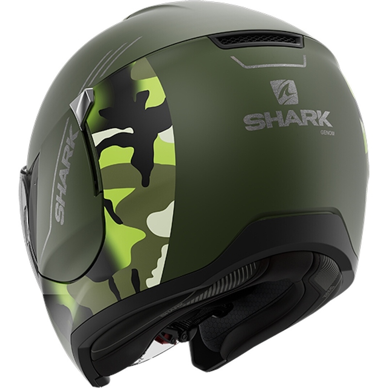 Cască deschisă SHARK CITYCRUISER Genom verde