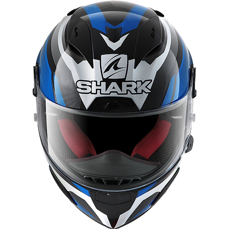Cască integrală SHARK RACE R-PRO Aspy negru-albastru-galben-fluo