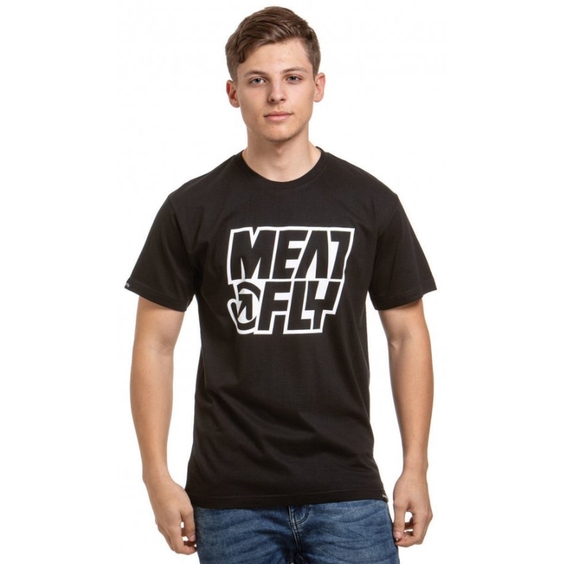Tricou Meatfly Repash negru lichidare