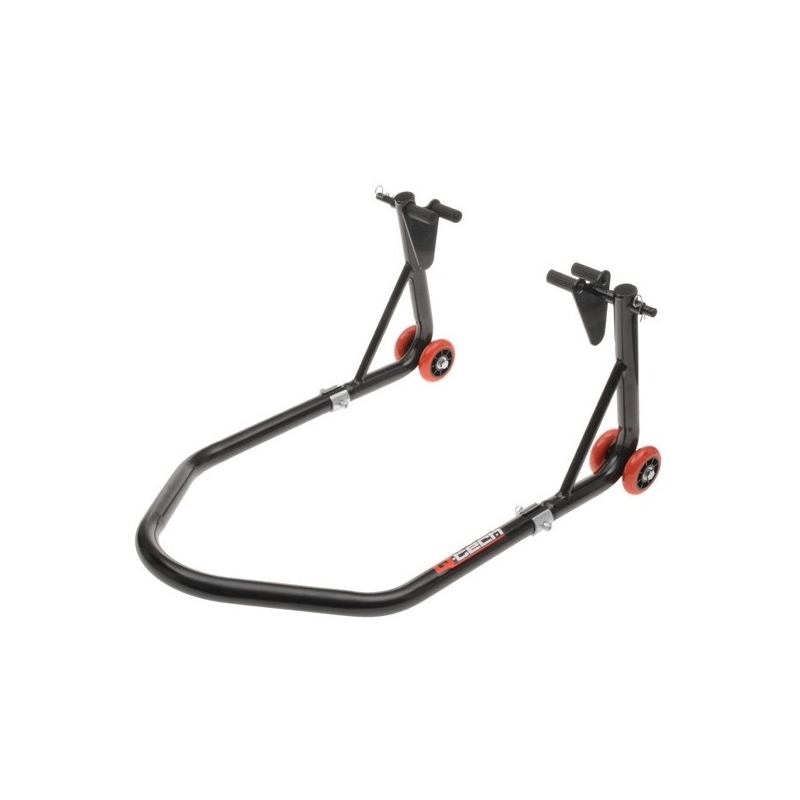 Suport față/spate pentru motocicletă Q-TECH negru - clasa II