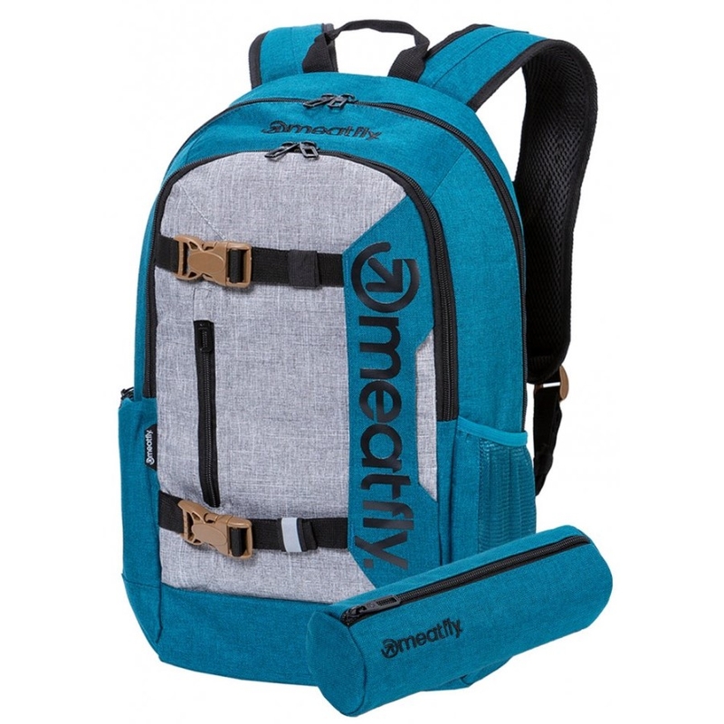 Rucsac Meatfly Basejumper 6 albastru-gri lichidare