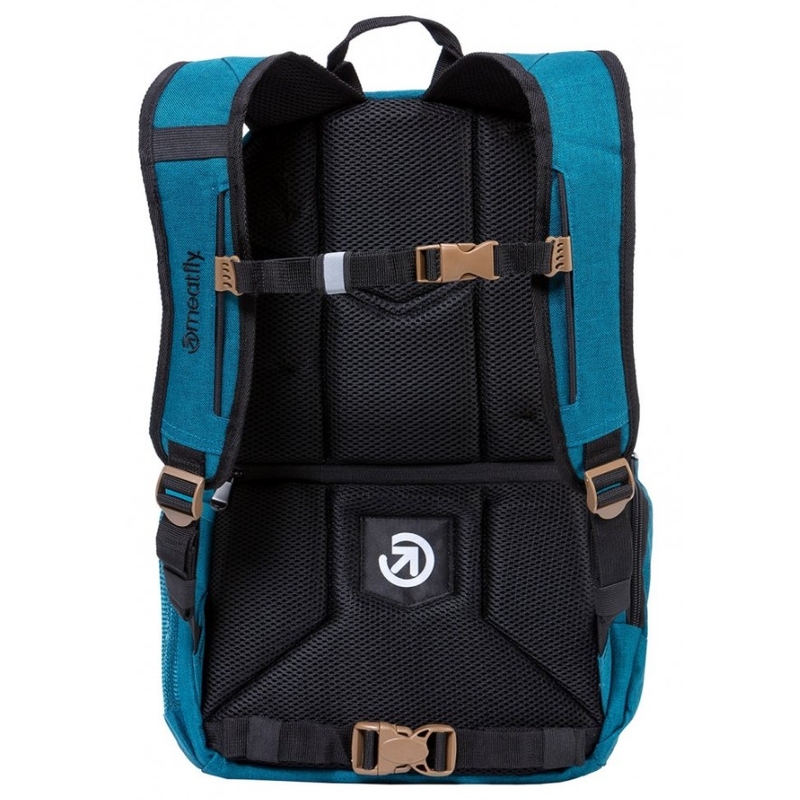 Rucsac Meatfly Basejumper 6 albastru-gri lichidare