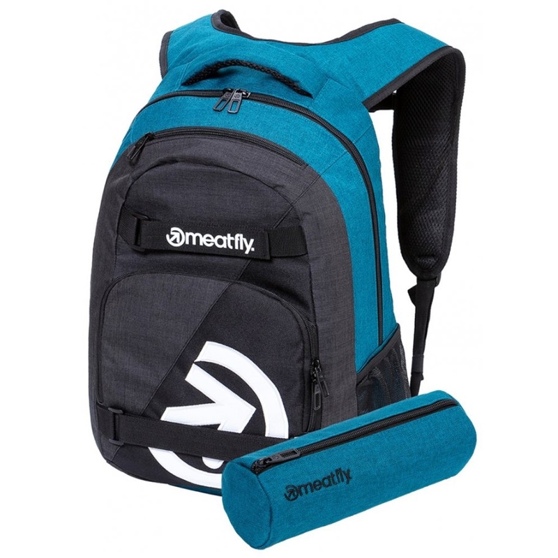 Rucsac Meatfly Exile 5 gri-albastru lichidare