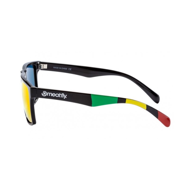 Meatfly Trigger Goggles negru și roșu